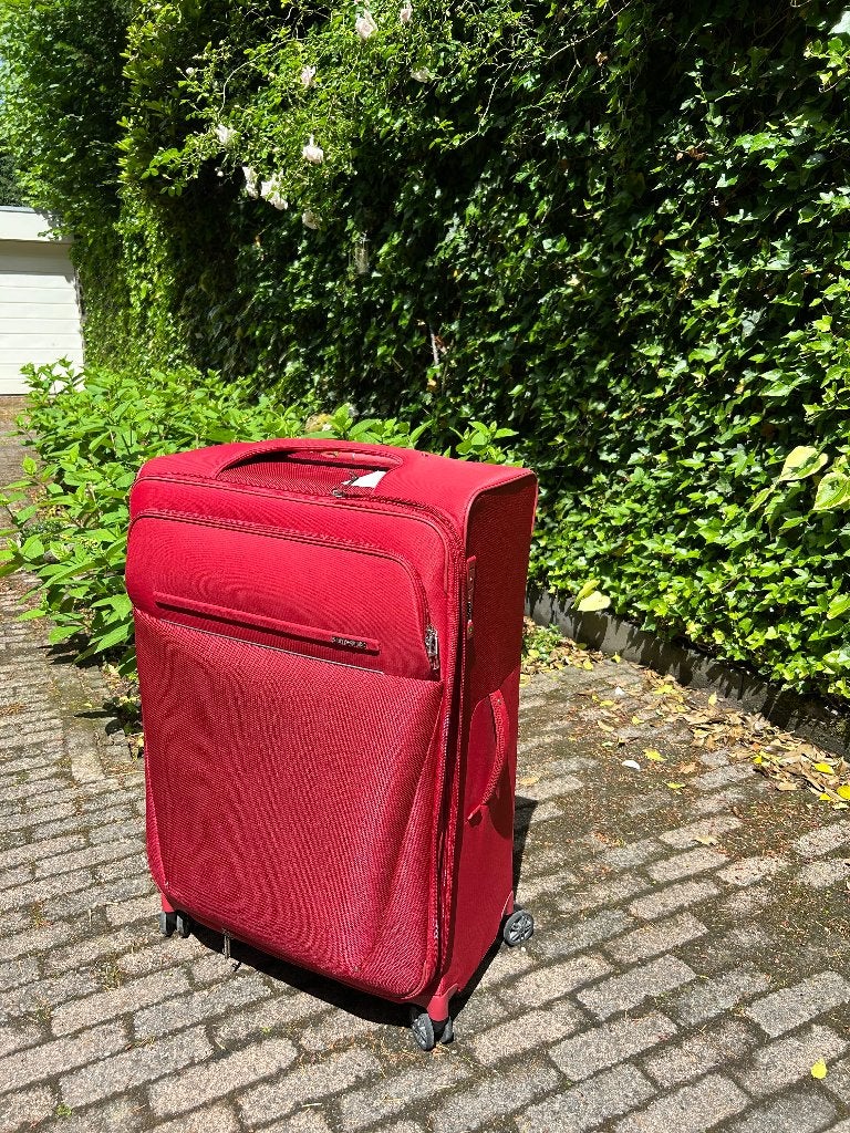 Samsonite SUPER GROOT koffer, 45 tot 55 cm, Nieuw, 70 cm of meer, Zacht kunststof