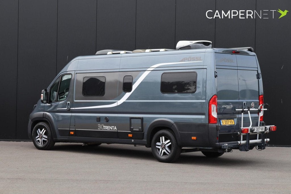 Pössl Trenta 640 180pk Automaat | Lengtebedden | Swing fiet, Automaat, Buscamper of Camperbus, Achteruitrijcamera, Pössl