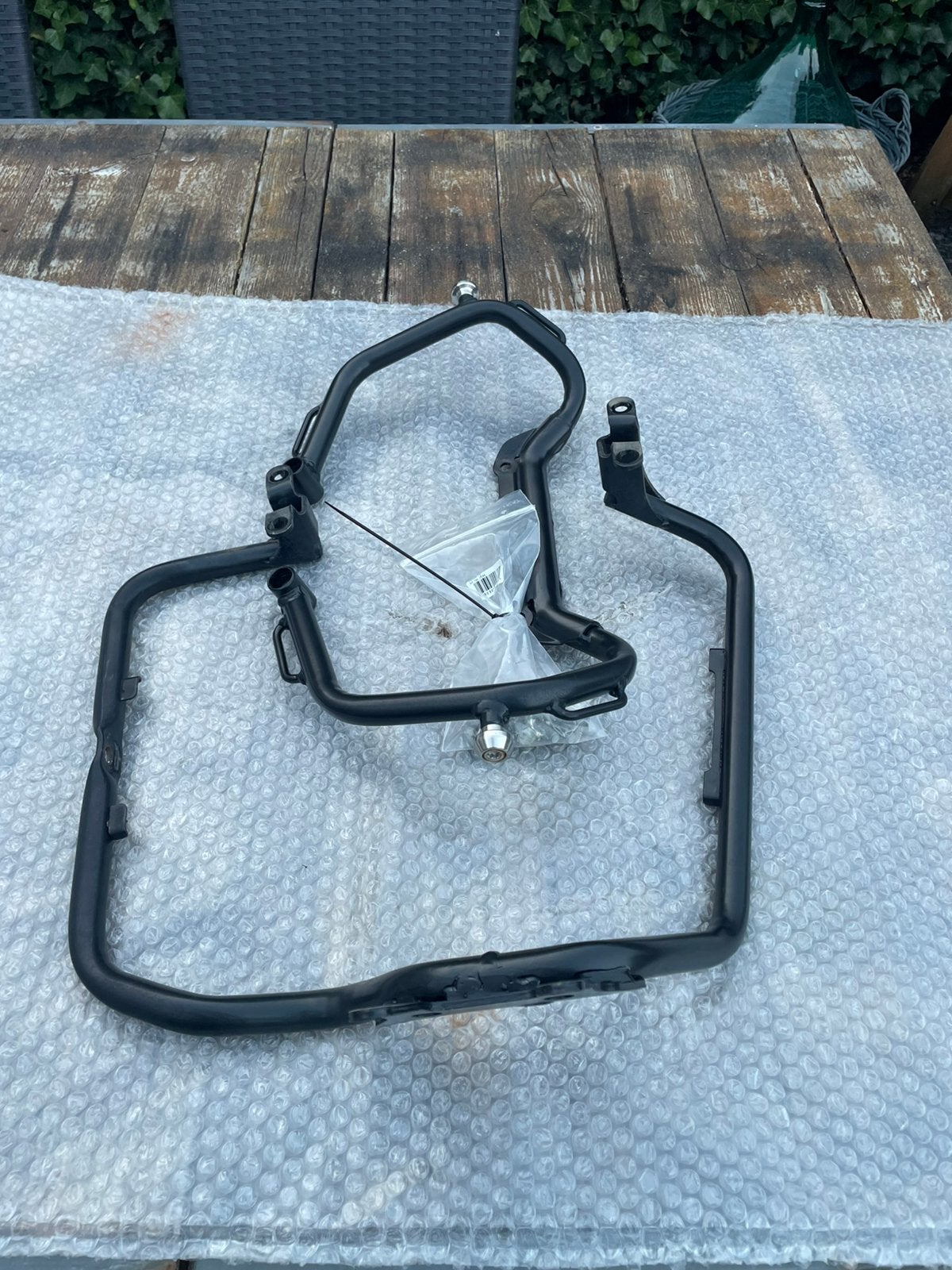 Bevestigibgsbeugels kofferbeugels BMW F650GS F700GS F800GS, Ophalen, Gebruikt, Am Juliusturm 14-36, Www.bmwmotorrad.com
