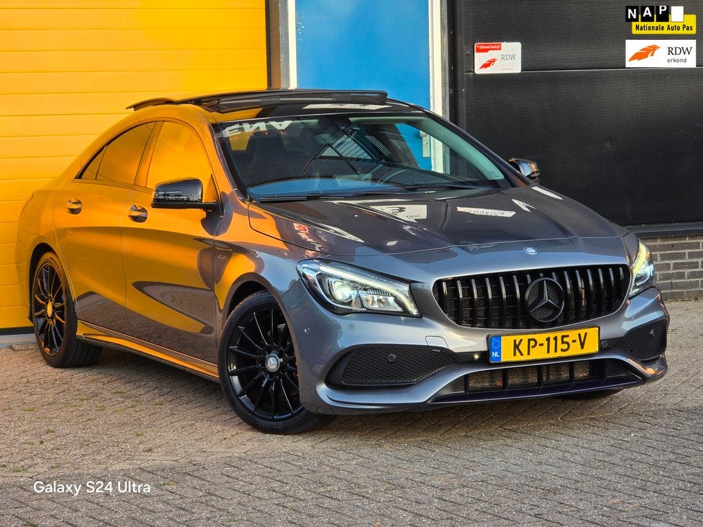 Mercedes-Benz CLA-klasse 200 AMG Line / Aut / 156 Pk / Open, Auto's, Mercedes-Benz, Bedrijf, Te koop, CLA, ABS, Achteruitrijcamera