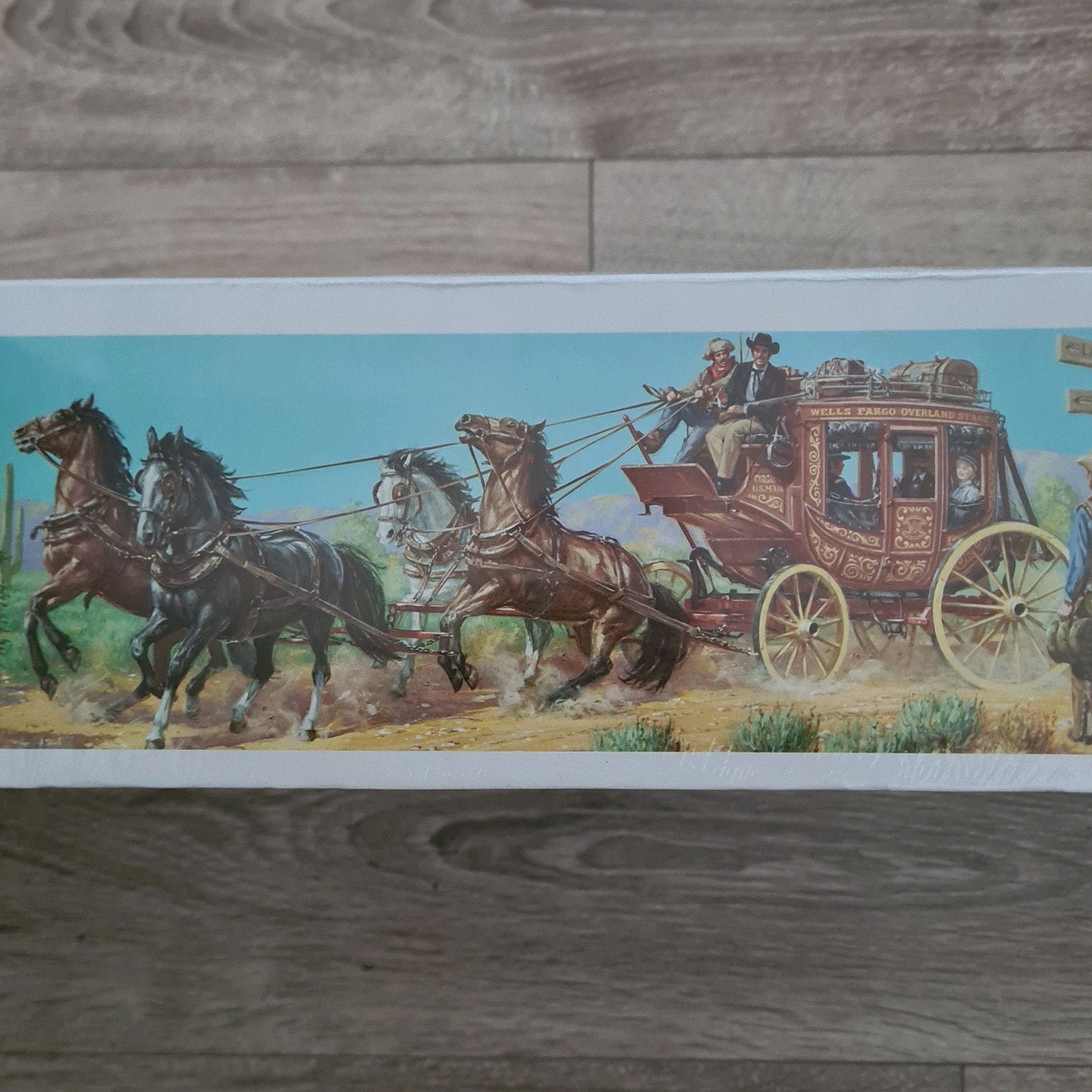 Lindberg Wells Fargo Overland Stagecoach Modelbouwkit, Overige merken, Nieuw, Ophalen of Verzenden, Groter dan 1:32