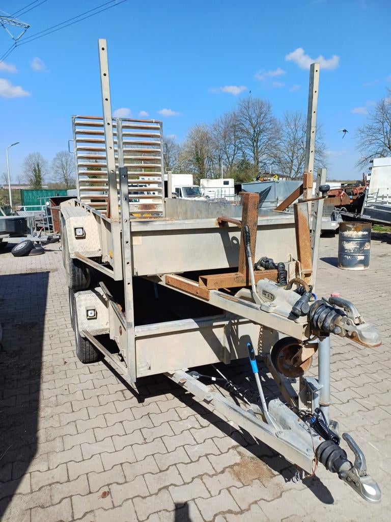 machinetransporter ideal voor minimaal kraan, Auto diversen, Aanhangers en Bagagewagens, Ophalen