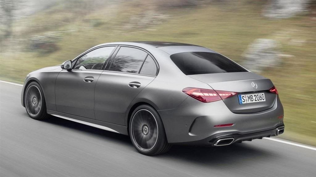 63 AMG Look Black Dubbele uitlaat Voor MB C Klasse W206 Zwar, Verzenden, Automotive Parts, A.parts@hotmail.nl, Trasmolenlaan 12 3447 GZ Woerden
