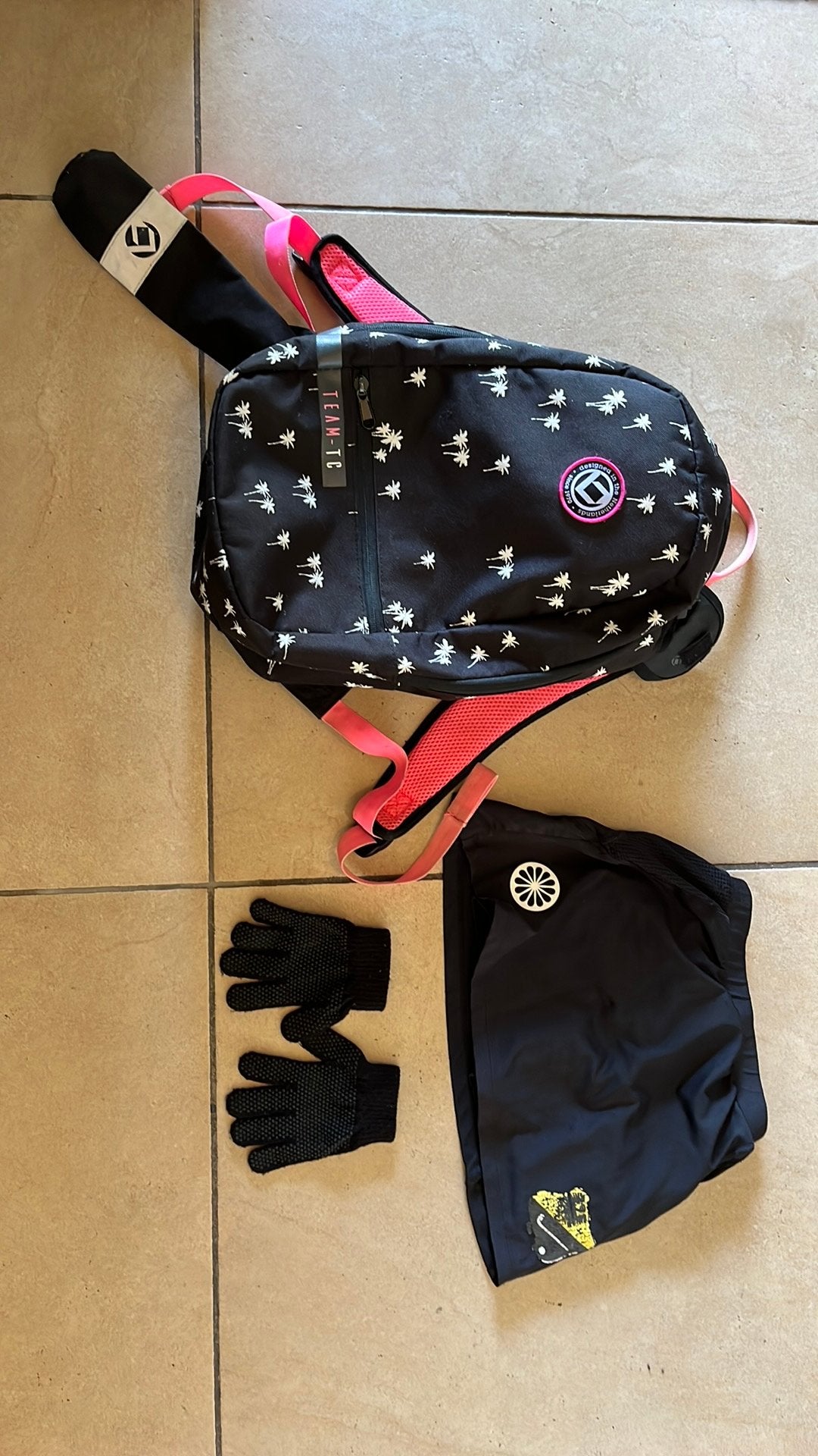 Sticktas en hockeyrokje mt 140, Ophalen, Gebruikt, Kleding