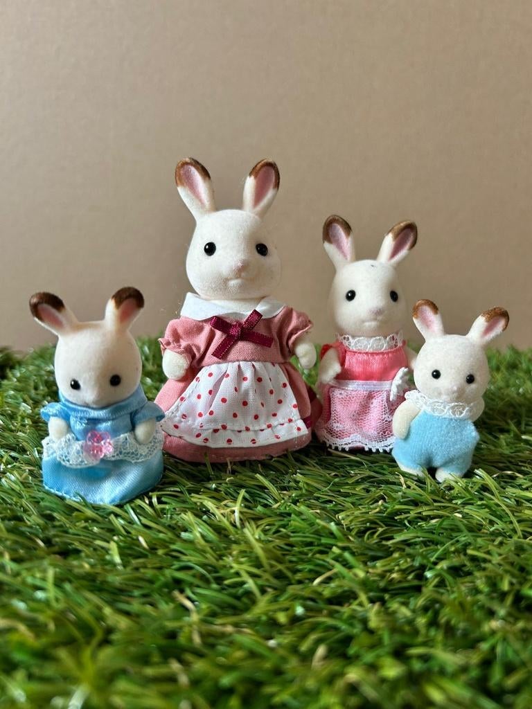 Sylvanian Families | Konijnen met babies, Kinderen en Baby's, Speelgoed | Poppenhuizen, Ophalen of Verzenden, Gebruikt, Toebehoren