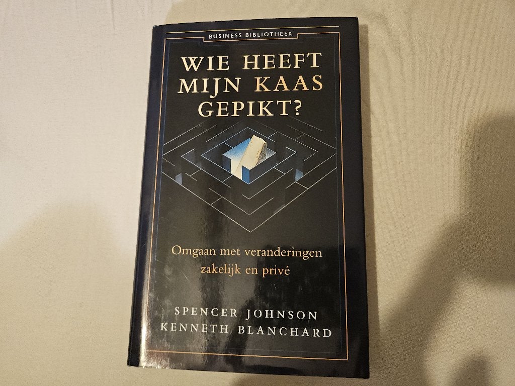 Wie heeft mijn kaas gepikt? (Spencer Johnson en Blanchard), Ophalen of Verzenden, Nieuw