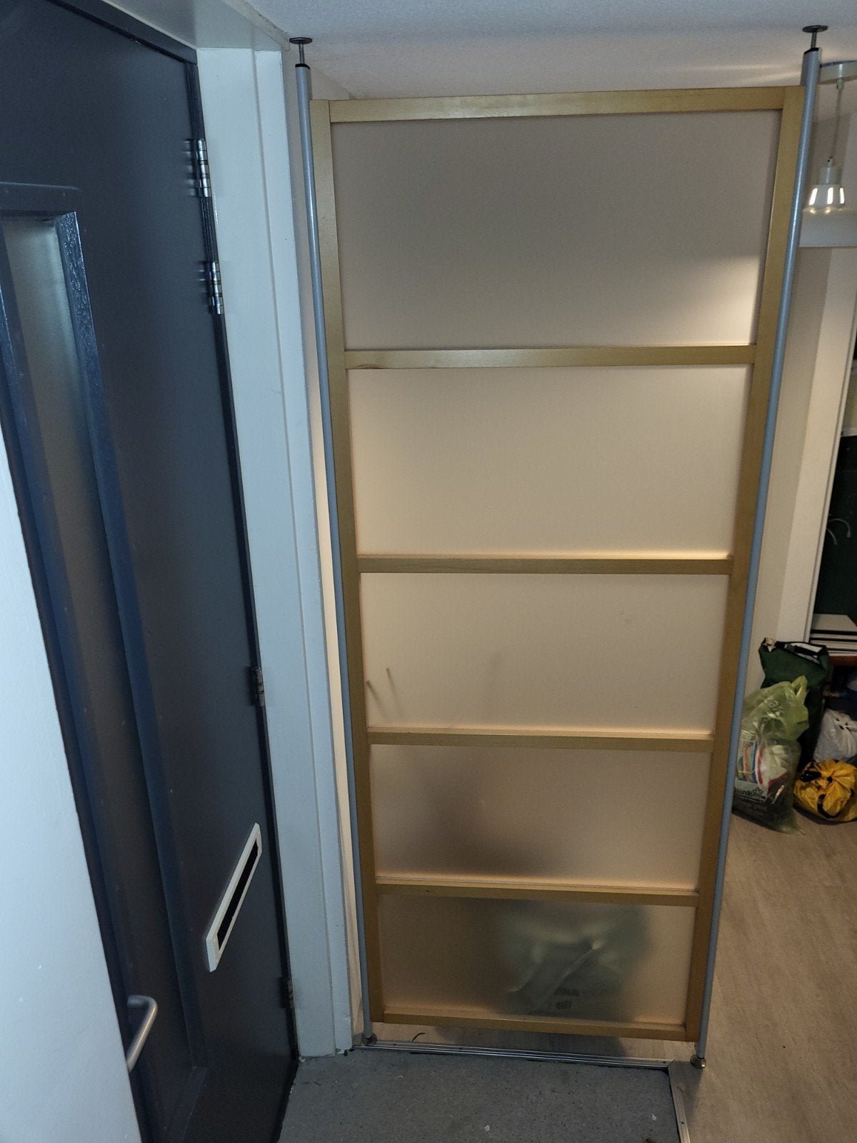 Kamerscherm/roomdivider, Ophalen, Gebruikt