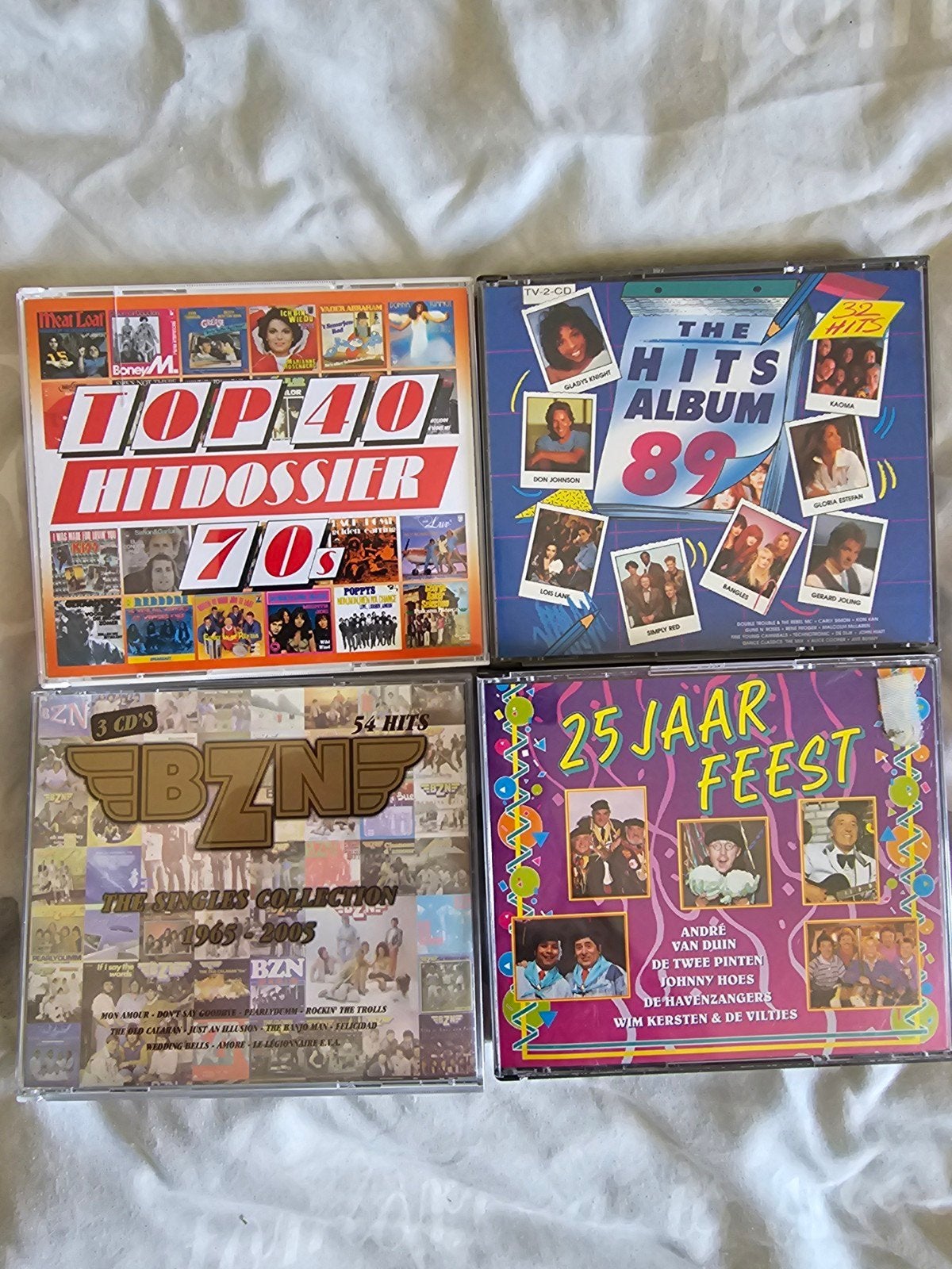 CD collectie: Pop, Hiphop, Nederlandstalig - 4 albums, Ophalen, Gebruikt, Pop