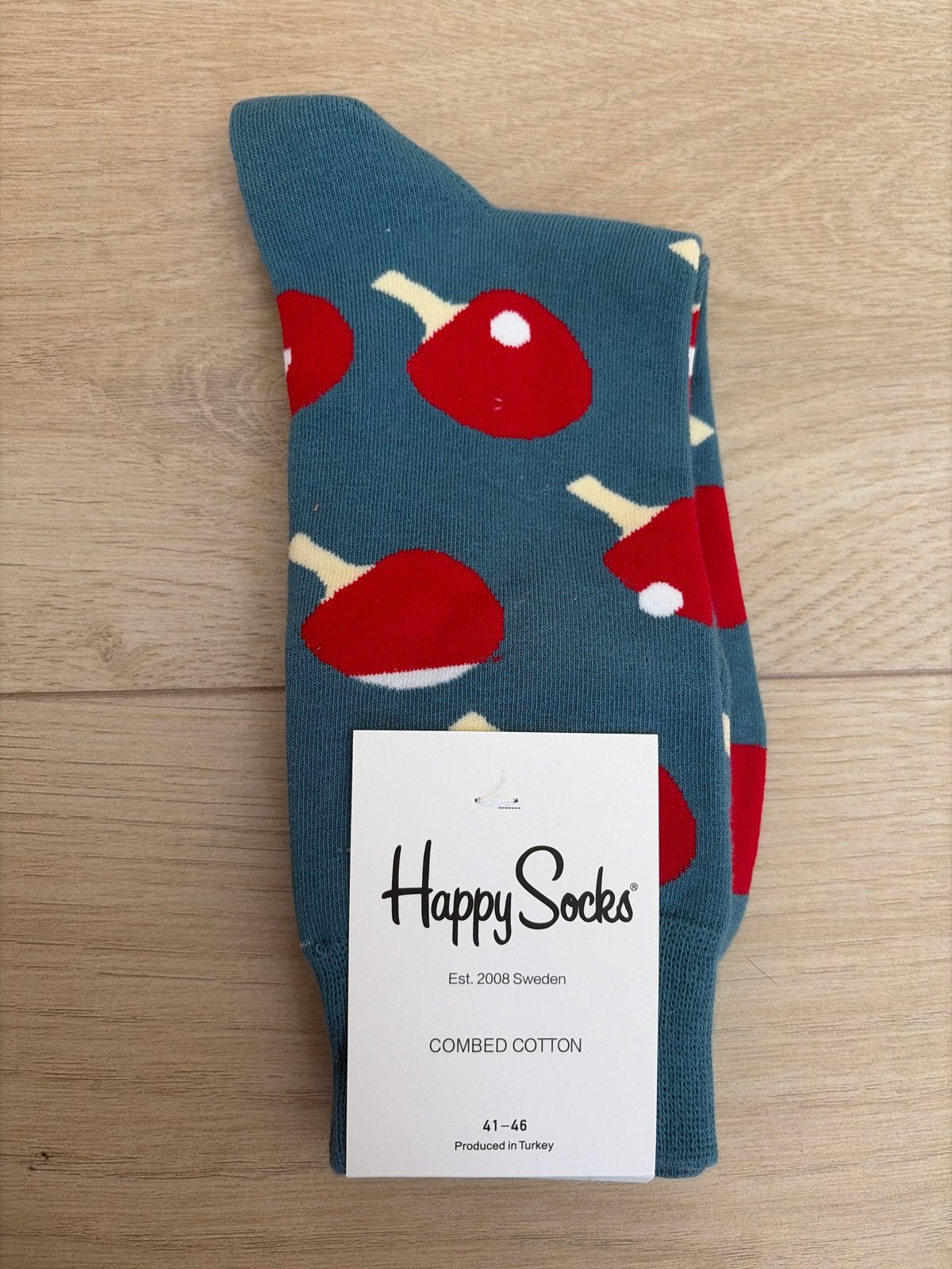 Happy Socks - Tafeltennis Sokken - Maat 41-46, Verzenden, Nieuw, Maat 43 t/m 46, Overige kleuren