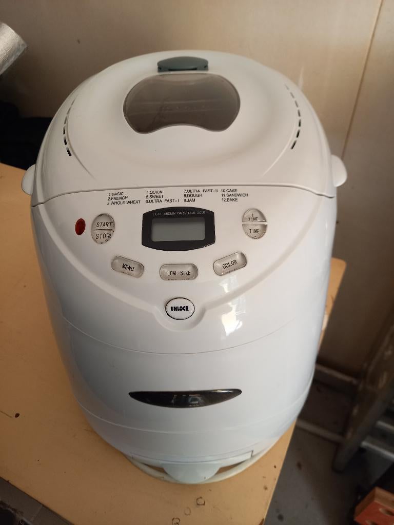Broodbakmachine, Ophalen, Overige typen, Kunststof, Zo goed als nieuw