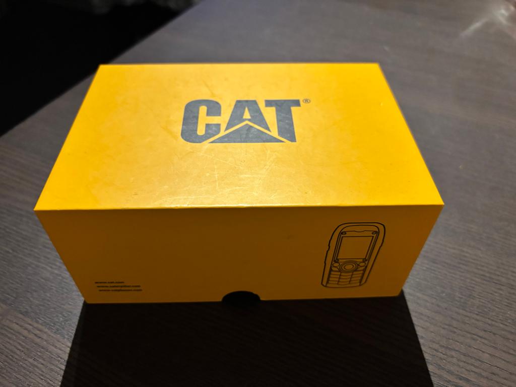 CAT B25, Verzenden, Nieuw, Minder dan 3 megapixel, Zwart