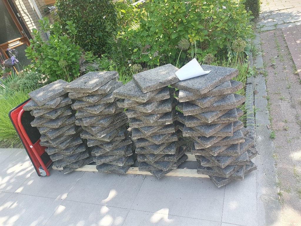 Stoeptegels, Ophalen, Gebruikt, Beton, Overige typen