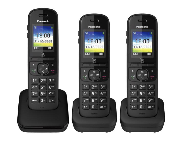 De Panasonic KX-TGH713 Trio, Ophalen, Zo goed als nieuw, 1 handset