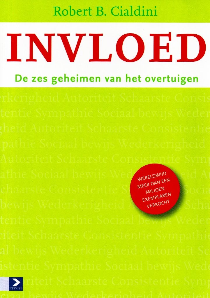 Invloed - Robert B. Cialdini / 9789052615066, Boeken, Psychologie, Zo goed als nieuw, Sociale psychologie, Ophalen of Verzenden