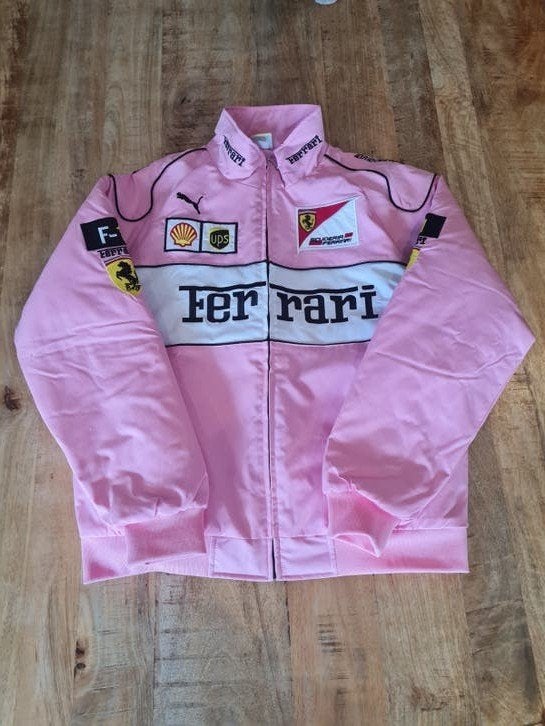 Ferrari F1 roze jas maat S *NIEUWSTAAT*, Verzenden, Nieuw, Maat 46 (S) of kleiner, Roze