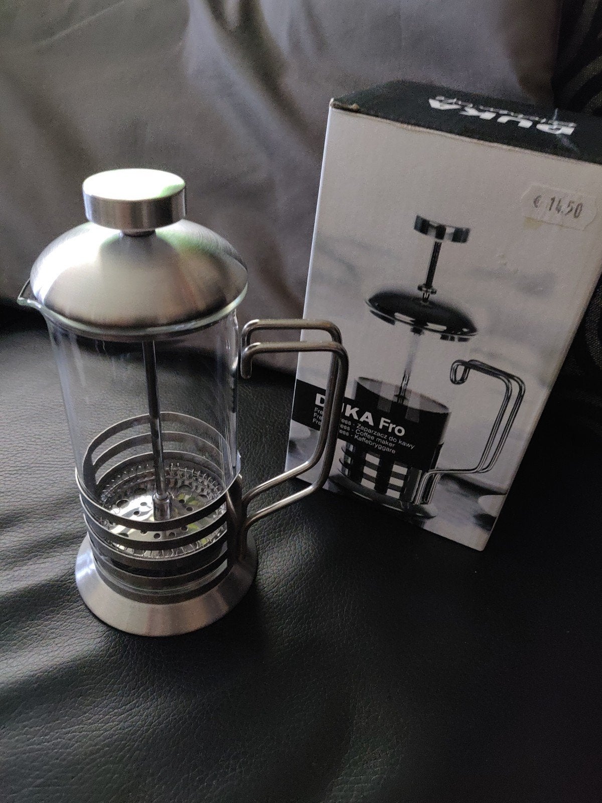 Nieuwe DUKA Fro French Press - 350 ml Koffiezetter, Gemalen koffie, Ophalen of Verzenden, 2 tot 4 kopjes, Koffiemachine