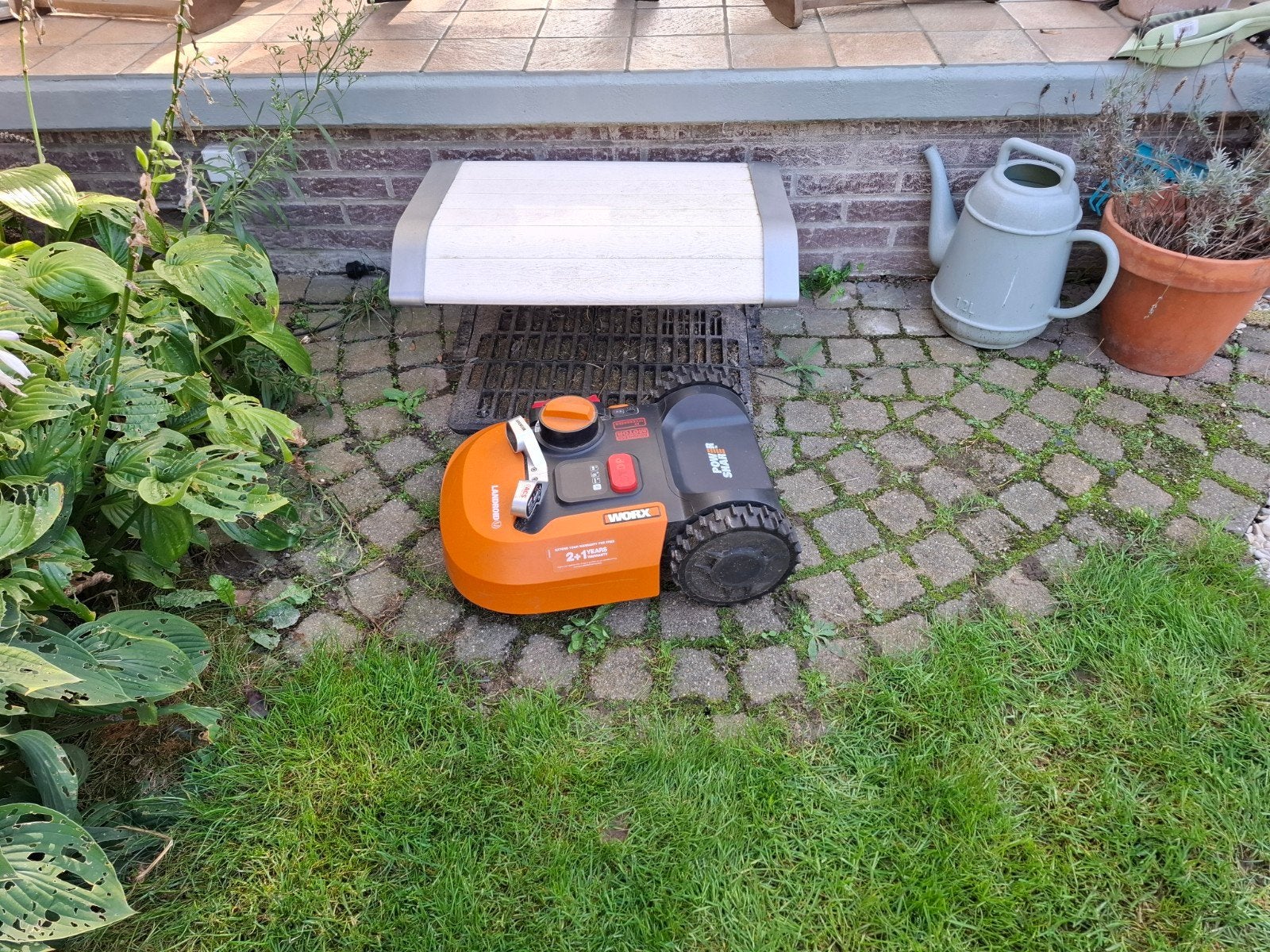 Robotmaaier Worx Landroid M500, Ophalen, Gebruikt