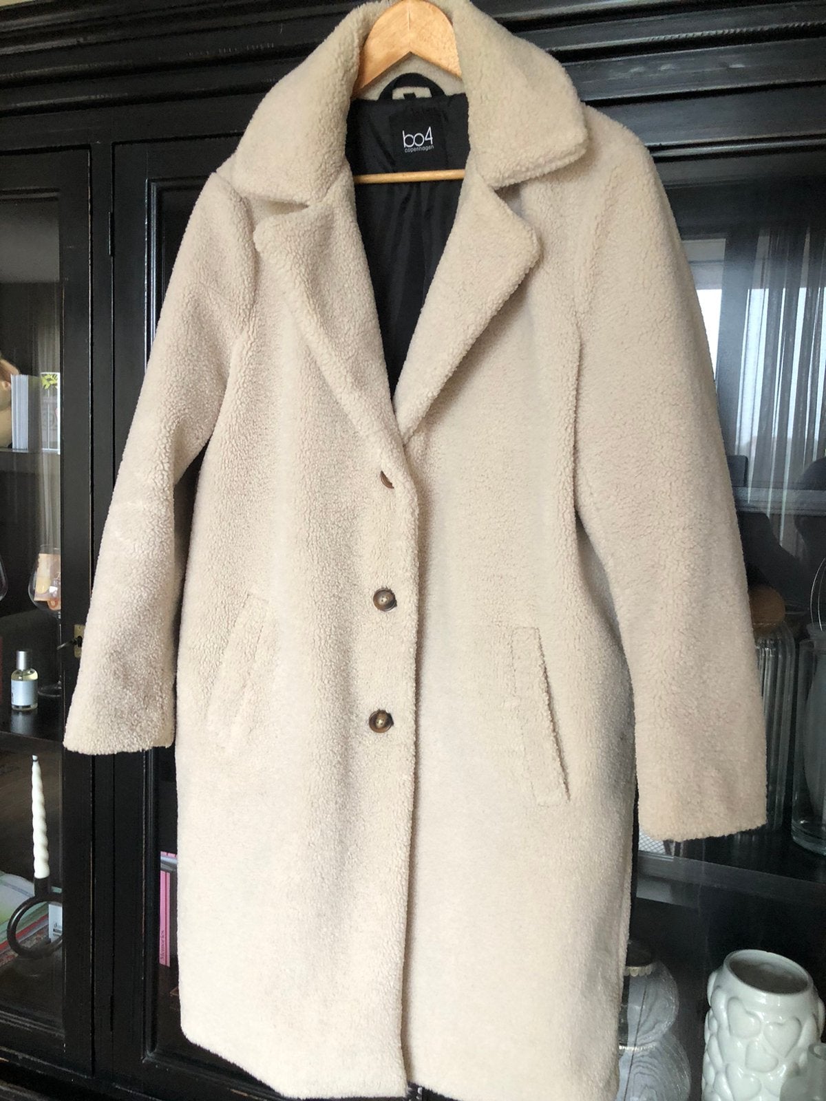 Warme teddy jas 46/48, Ophalen of Verzenden, Zo goed als nieuw, Maat 46/48 (XL) of groter