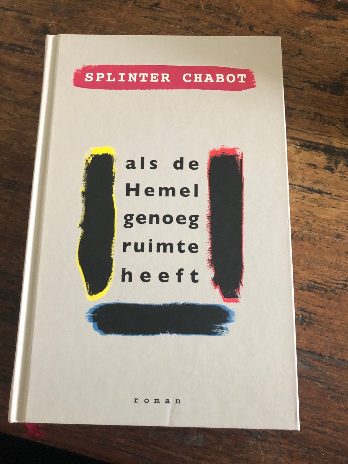 Als de Hemel genoeg ruimte heeft - Splinter Chabot, Boeken, Ophalen, Nieuw, Nederland