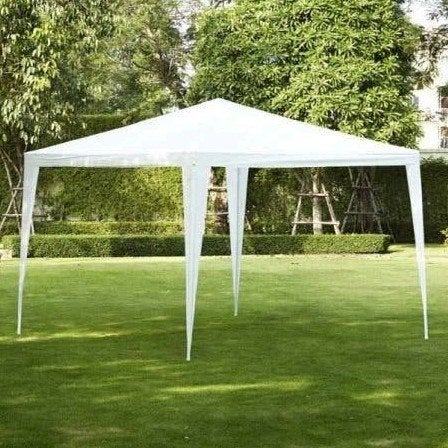 partytent 3x3 m paviljoen wit, Tuin en Terras, Opvouwbaar, Minder dan 4 meter, Nieuw, Paviljoen