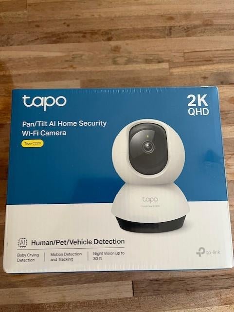 Wi-Fi camera Al Home Security +Micro SD kaart 256 GB (nieuw), Ophalen, Nieuw, Binnencamera