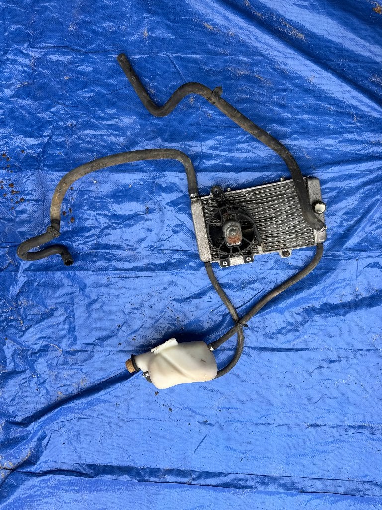 Gilera Runner 125/180 koelsysteem radiateur met tank, Ophalen of Verzenden
