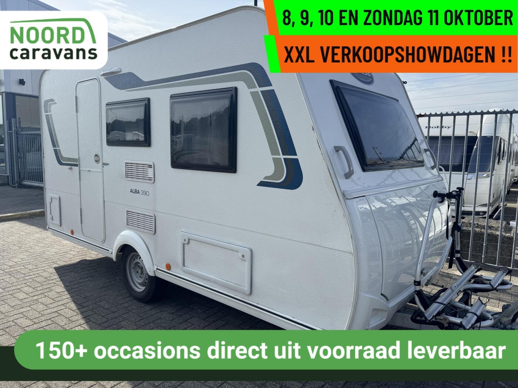 CARAVELAIR - XXL VERKOOPSHOW 8,9,10 & 11 OKT. 10-17 UUR, Hordeur, Bedrijf, 750 - 1000 kg, 5 tot 6 meter