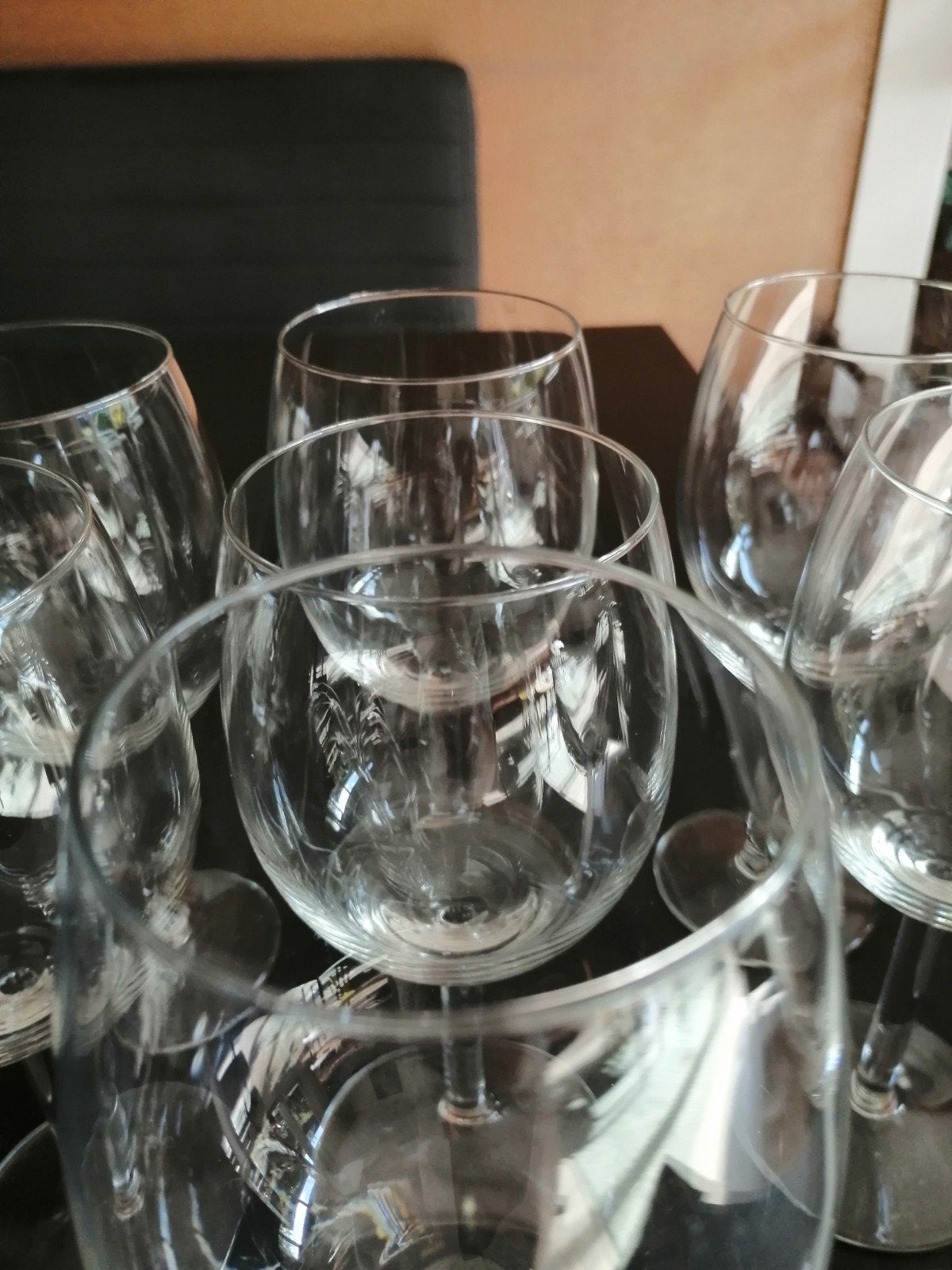 Glasservies diverse glazen, Glas of Glazen, Ophalen of Verzenden, Effen, Glas