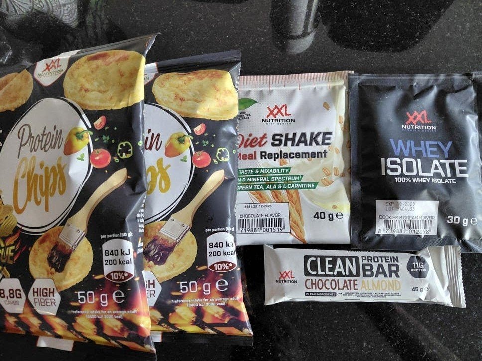 XXL Nutrition Proteïne Snacks & Shakes Pakket, Ophalen, Nieuw, Poeder of Drank