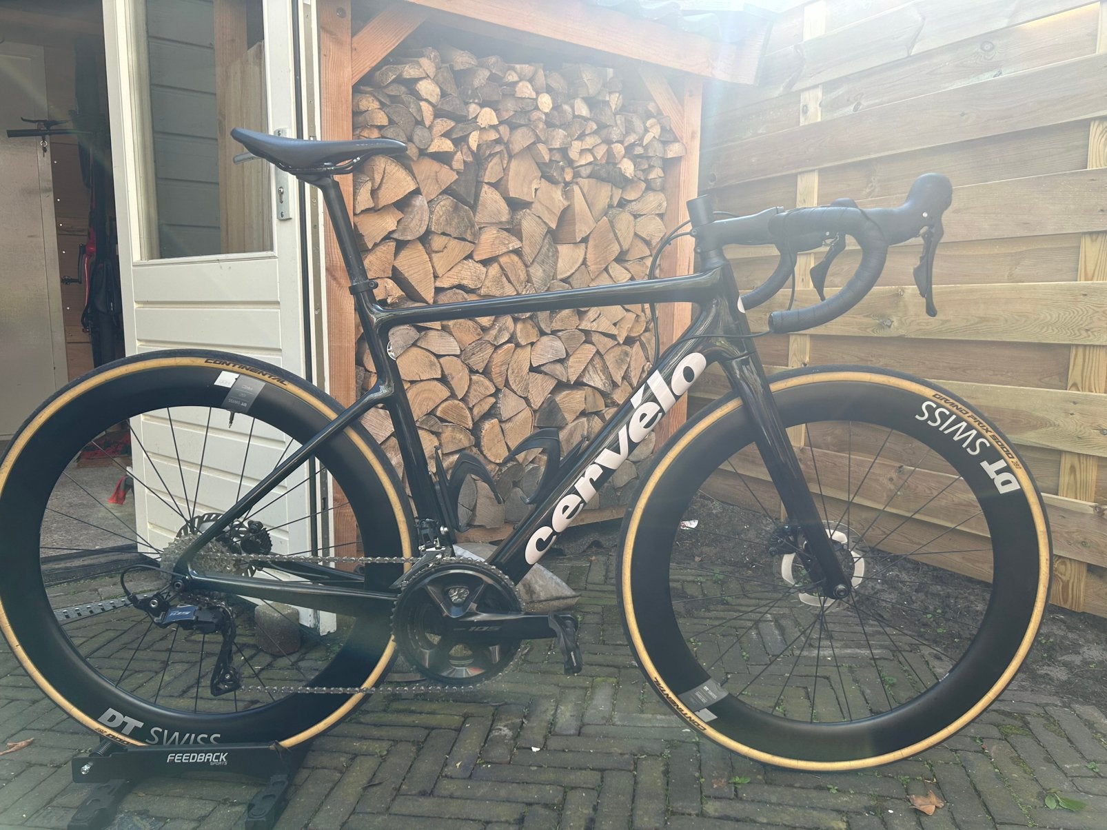 Cervélo Caldedonia 54+ Power!, 28 inch, Carbon, Heren, Zo goed als nieuw