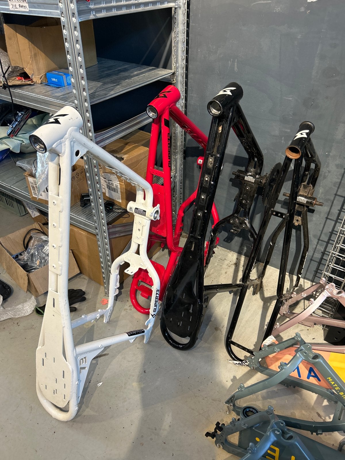 Super73 ZG, S2 en Z-Miami frames - Diverse modellen, Fietsen en Brommers, Fietsonderdelen, Elektrische fiets, Frame, Gebruikt