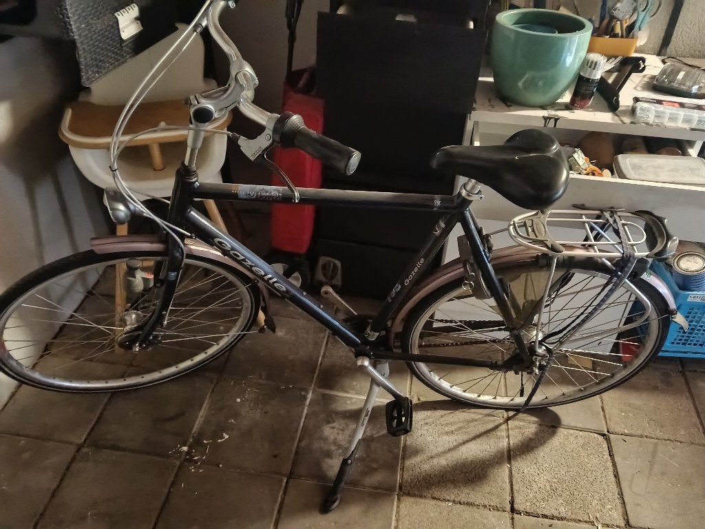 Gazelle Fiets, Fietsen en Brommers, Ophalen, Gebruikt, Velgrem, Versnellingen