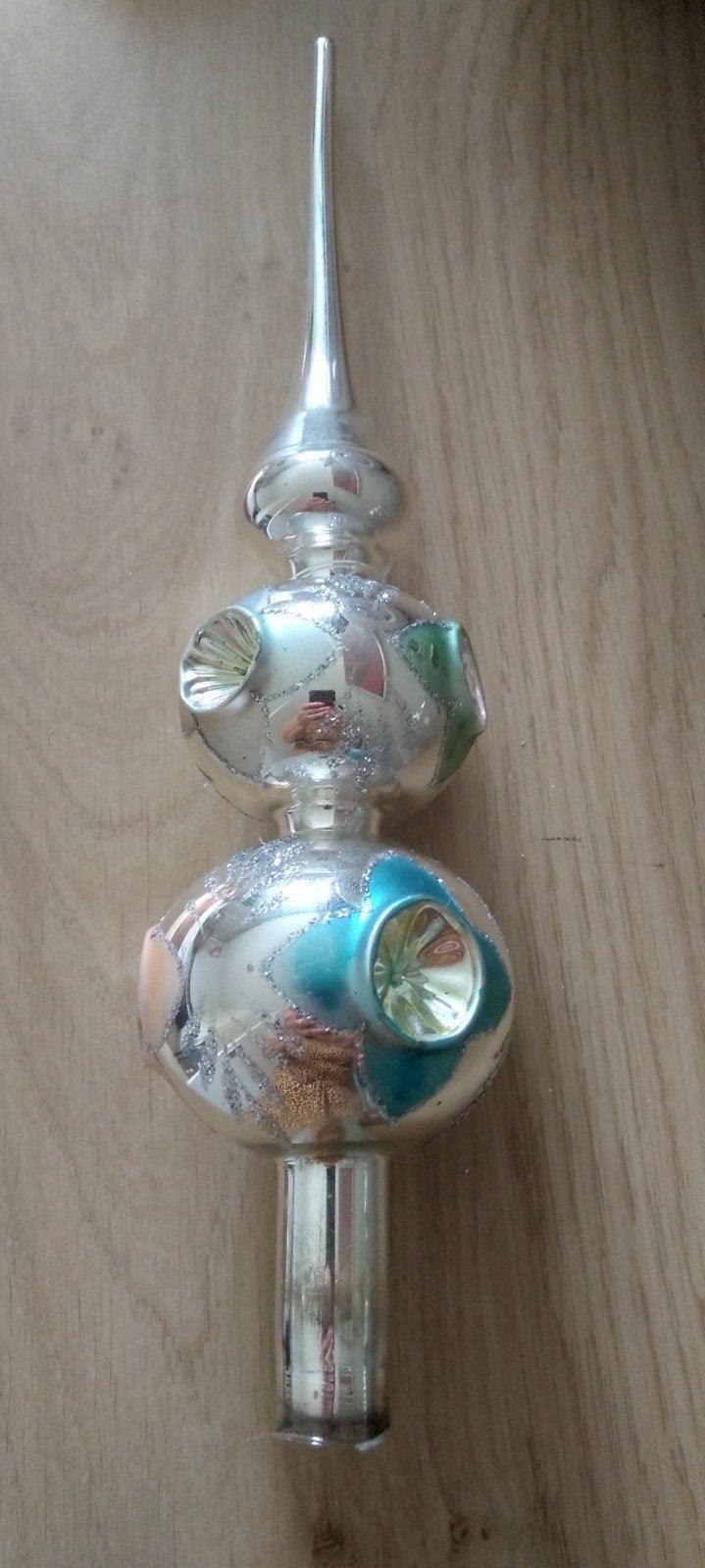 mooie vintage gekleurde deukpiek, Diversen, Kerst, Ophalen