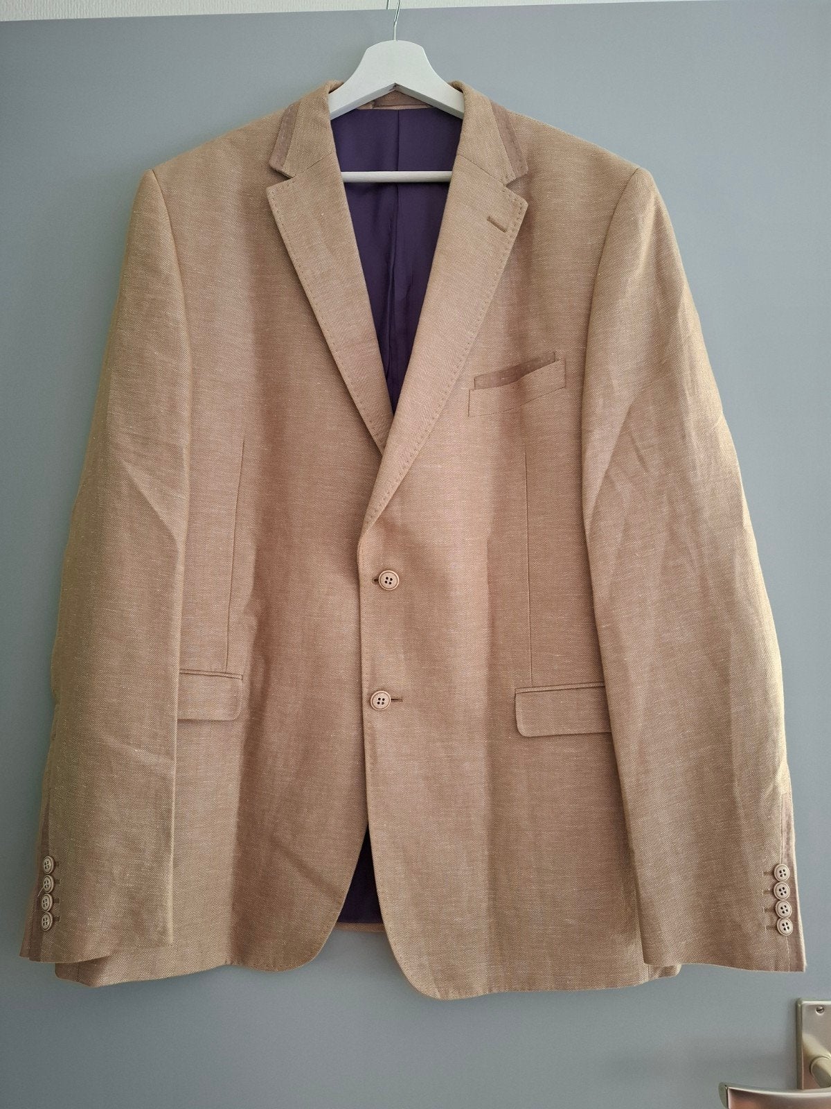 Supermooi heren colbert zgan, Kleding | Heren, Kostuums en Colberts, Verzenden, Zo goed als nieuw, Maat 56/58 (XL)