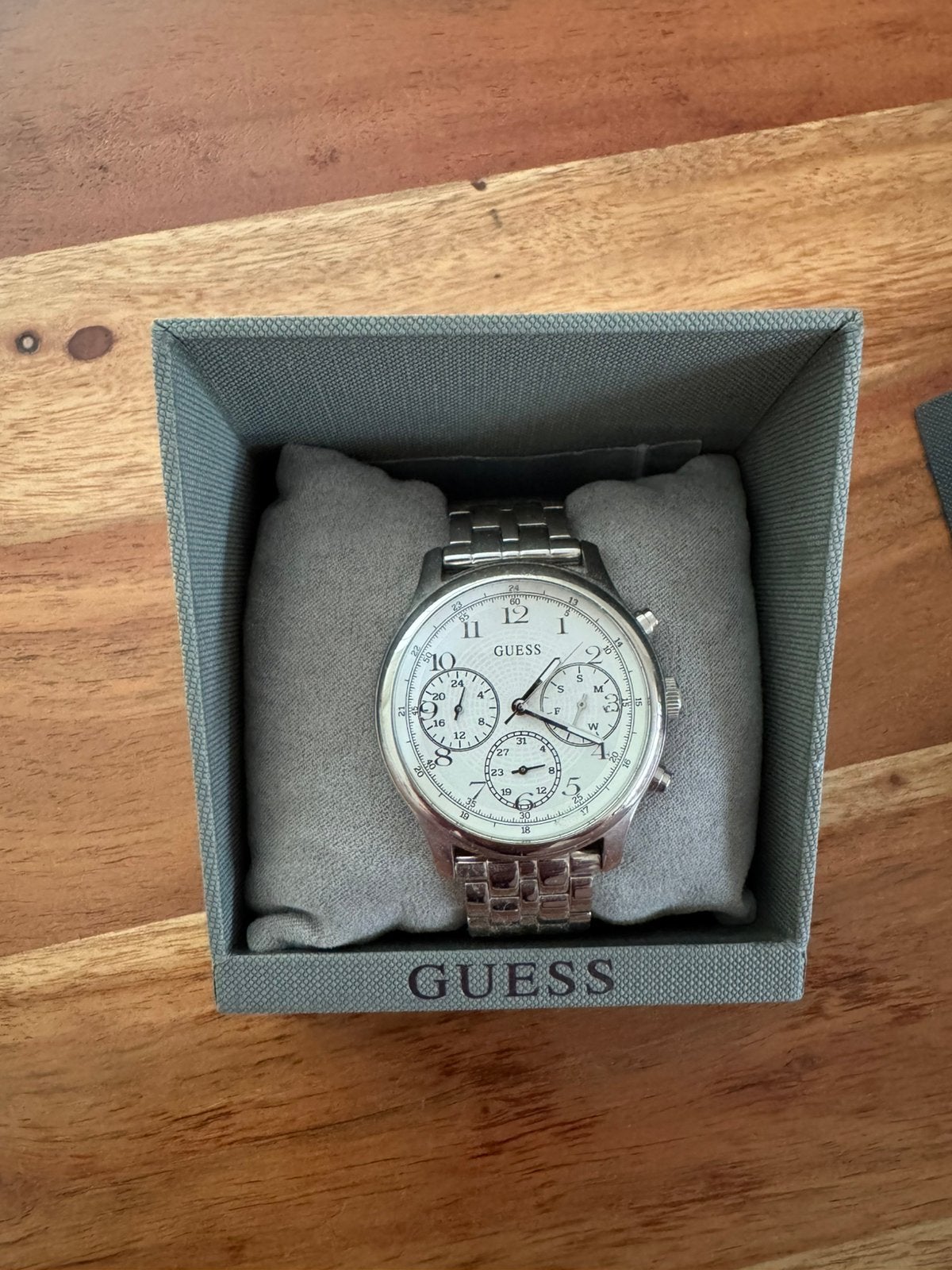 Guess Dameshorloge (nieuw), Ophalen of Verzenden, Zo goed als nieuw, Staal, Guess