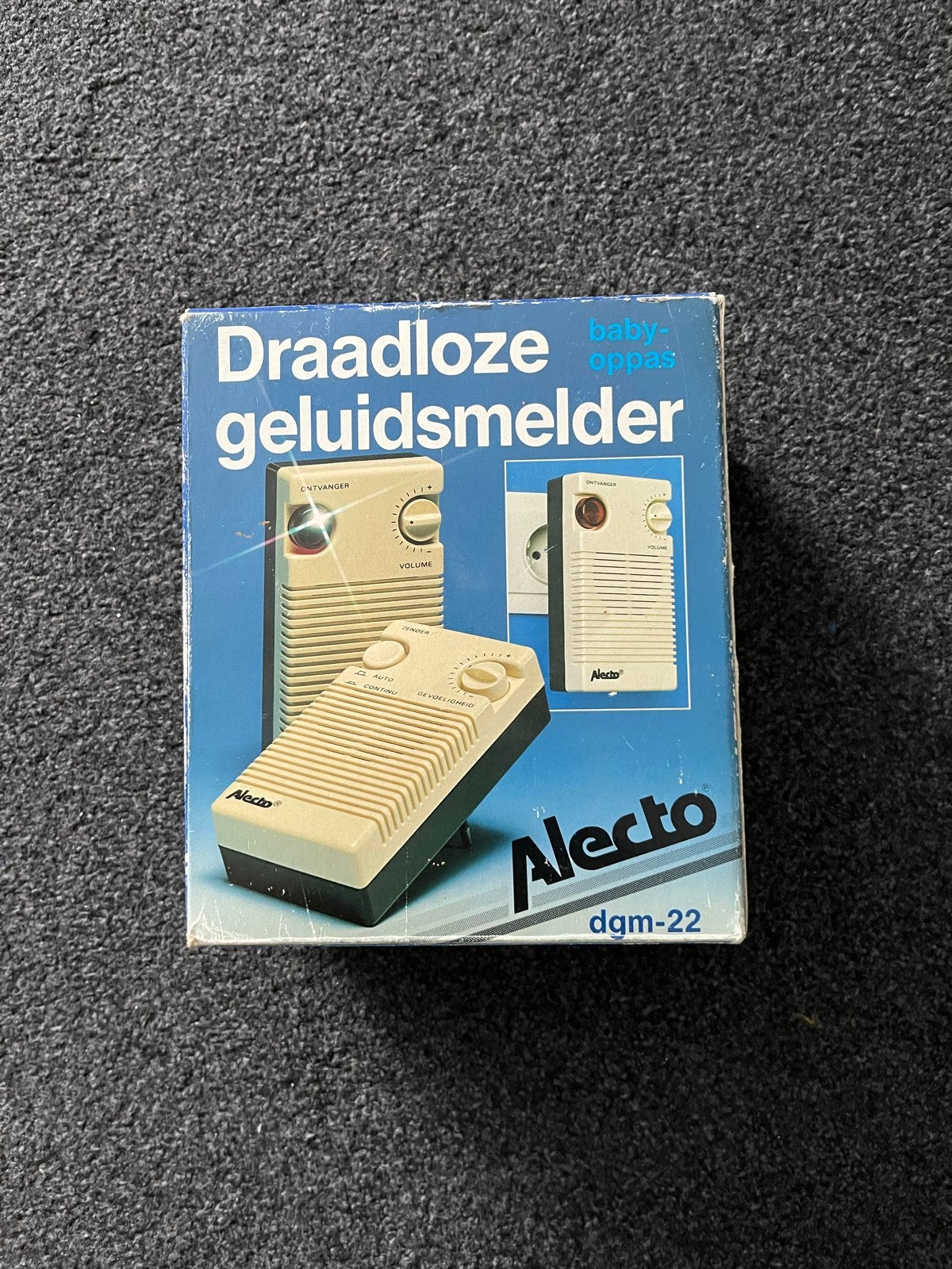 Alecto DGM-22 Draadloze Geluidsmelder Babyfoon, Ophalen of Verzenden, Gebruikt, 100 tot 250 meter, Digitaal