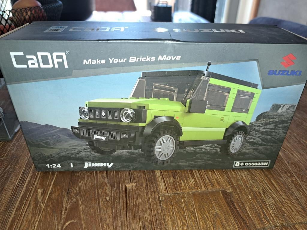 CaDA Suzuki Jimny 1:24 Bouwdoos (Lego-compatibel), Ophalen of Verzenden
