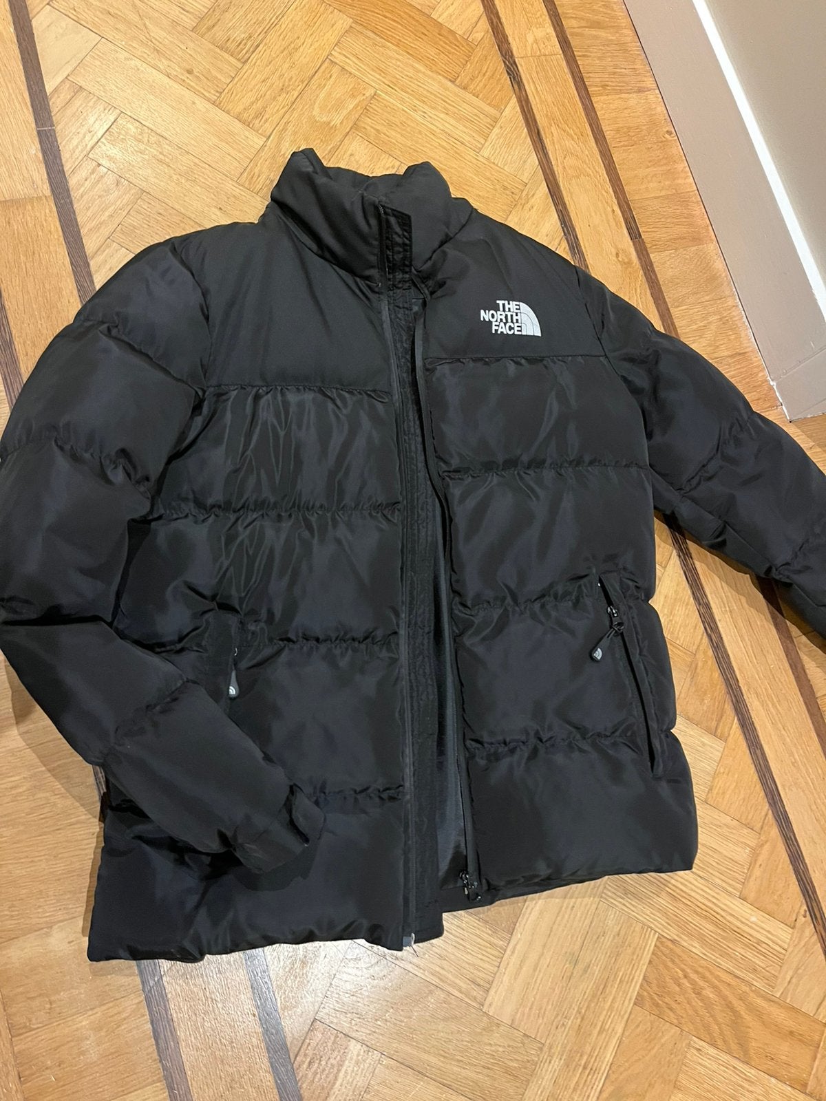 The north face jas, Ophalen of Verzenden, Gedragen, Zwart