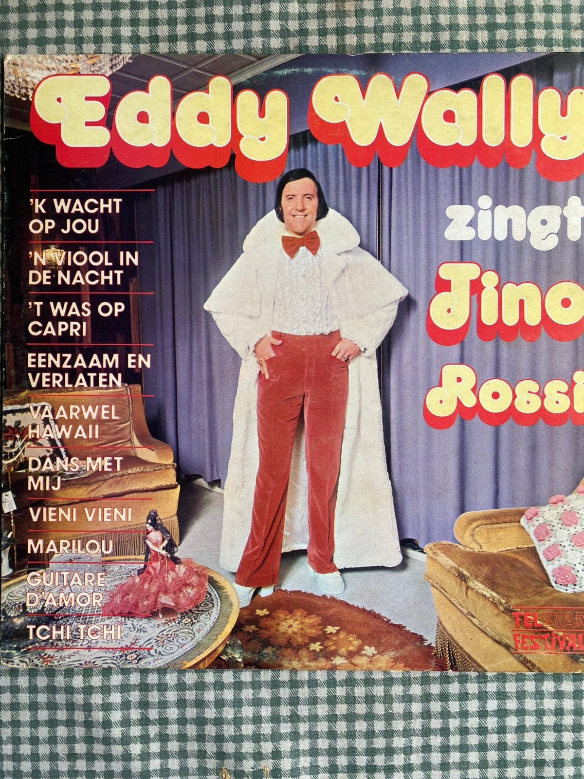 LP.  Eddy Wally., Ophalen of Verzenden, Gebruikt, 12 inch