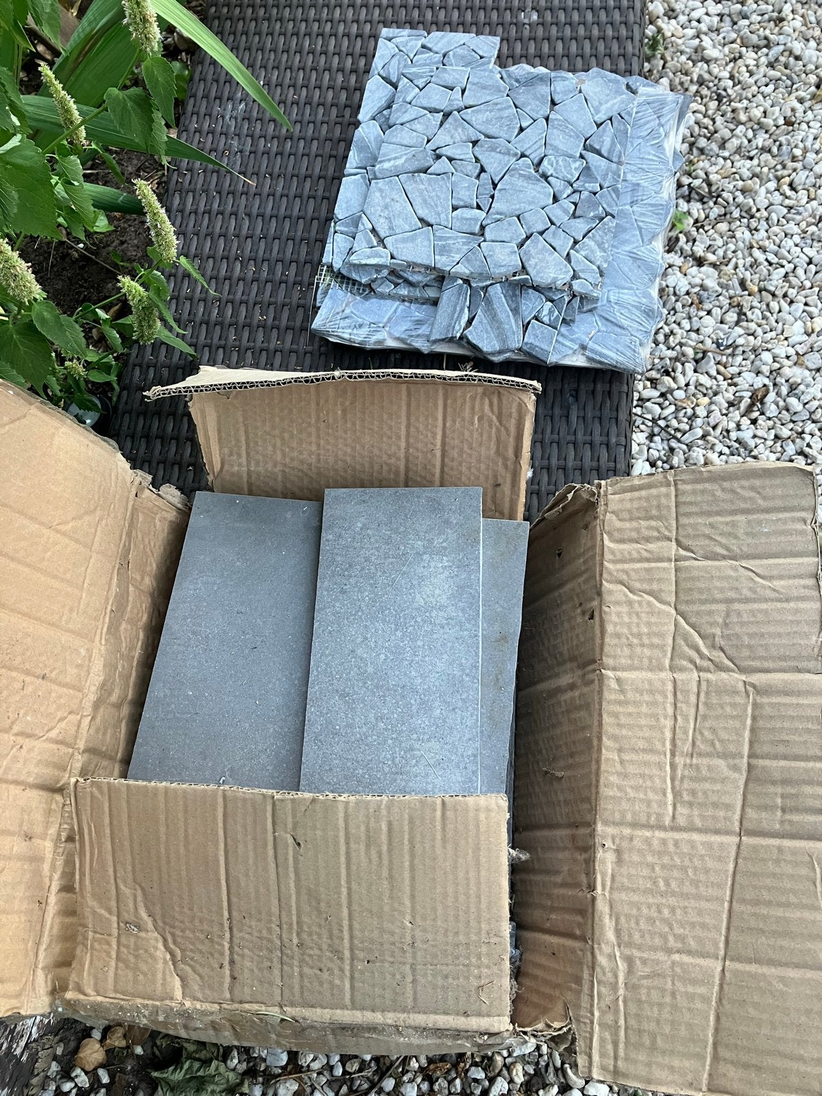 Tegels en mozaïek tegels - Nieuw in doos, Ophalen, Keramiek, Nieuw, 20 tot 40 cm