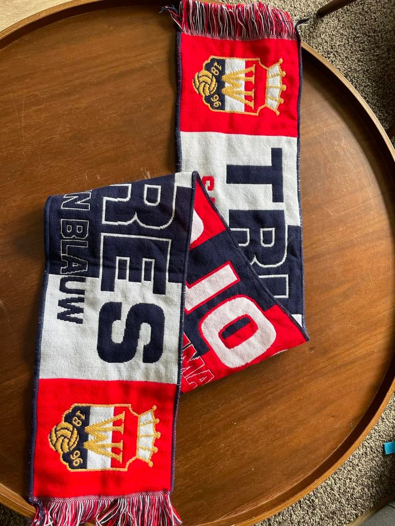Willem II Sjaal - Tricolor, Ophalen of Verzenden, Zo goed als nieuw