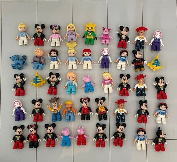 Duplo Disney, Marvel & Peppa Pig poppetjes, Ophalen of Verzenden, Gebruikt, Overige merken