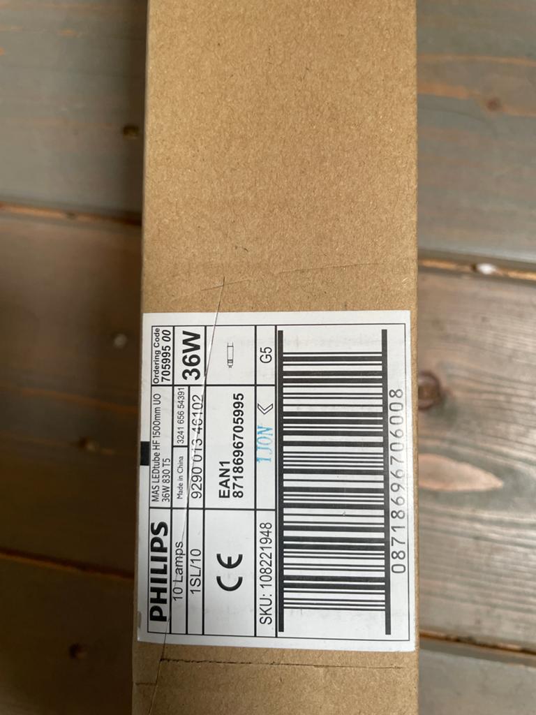 Philips MAS LEDtube HF 1500mm UO 36W 830 T8 (10 stuks), Ophalen, Zo goed als nieuw
