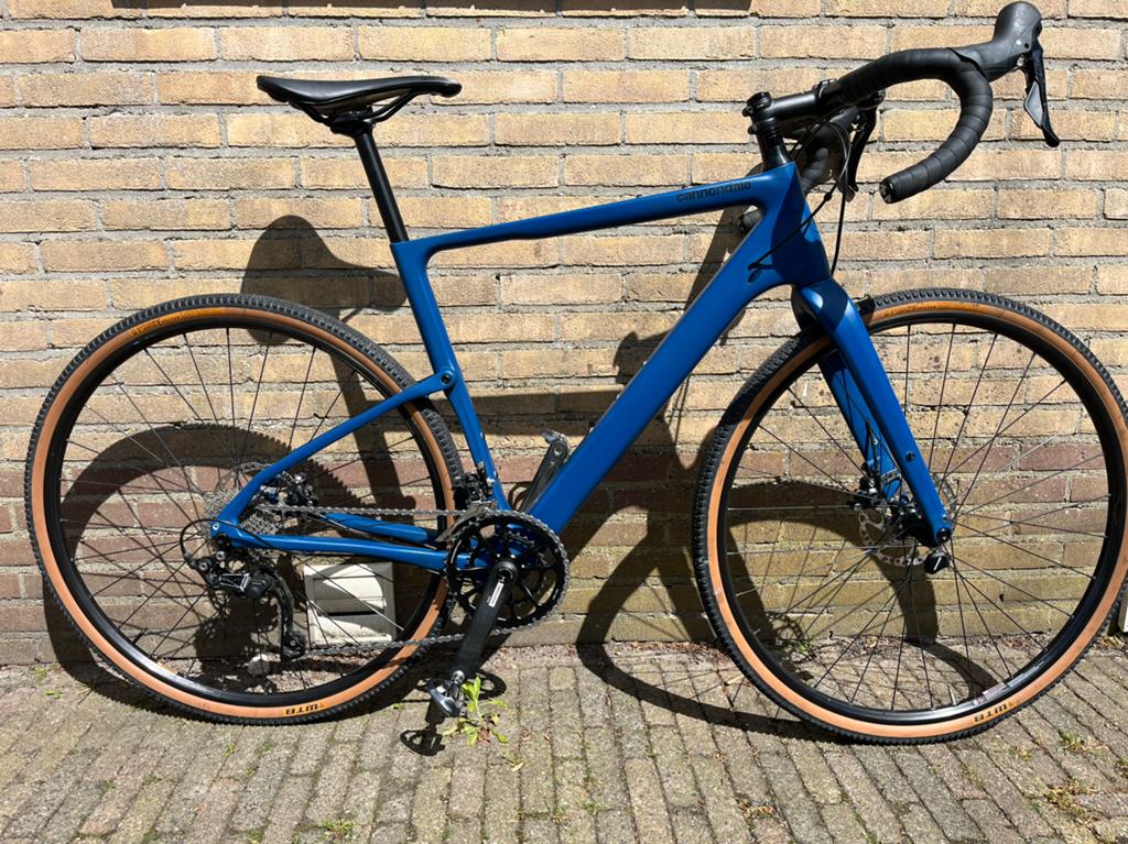 Gravelbike Cannondale Topstone carbon maat M, Fietsen en Brommers, Overige merken, Gebruikt, Carbon, 10 tot 15 versnellingen
