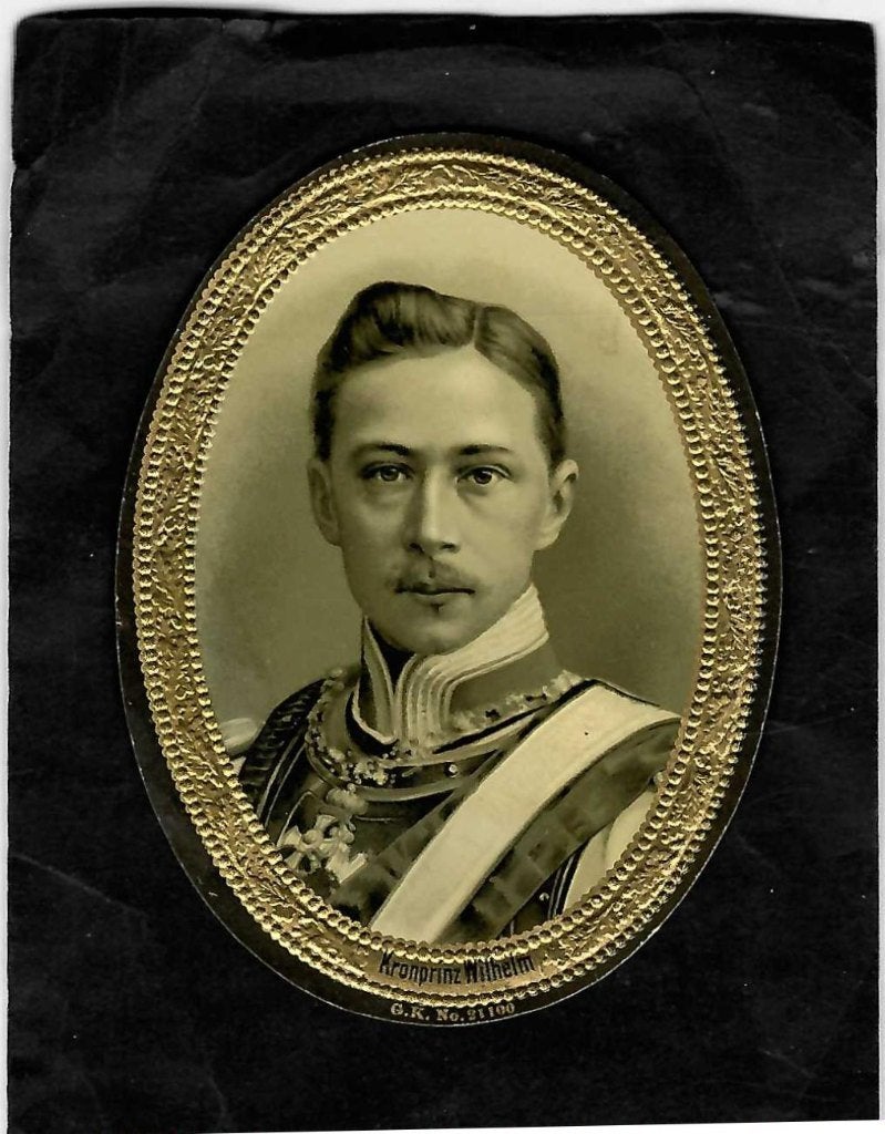 Kronprinz wilhelm  vignet, Ophalen of Verzenden, Gebruikt, Sigarenbandjes