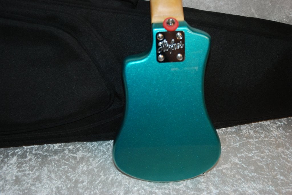 Hofner Reisgitaar met fender tas, contemporary serie, Gebruikt, ., Ophalen of Verzenden, Hofner