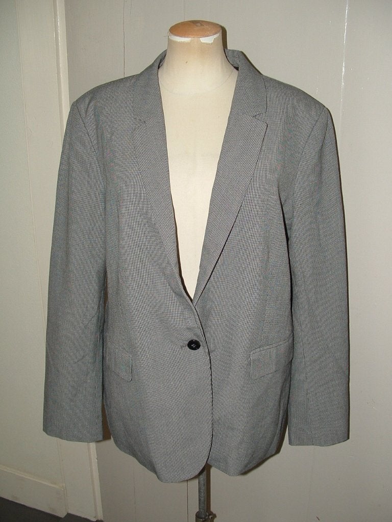 OVS jasje blazer maat 46 mini pied de poule, Kleding | Dames, Zwart, Maat 46/48 (XL) of groter, Ophalen of Verzenden, Zo goed als nieuw