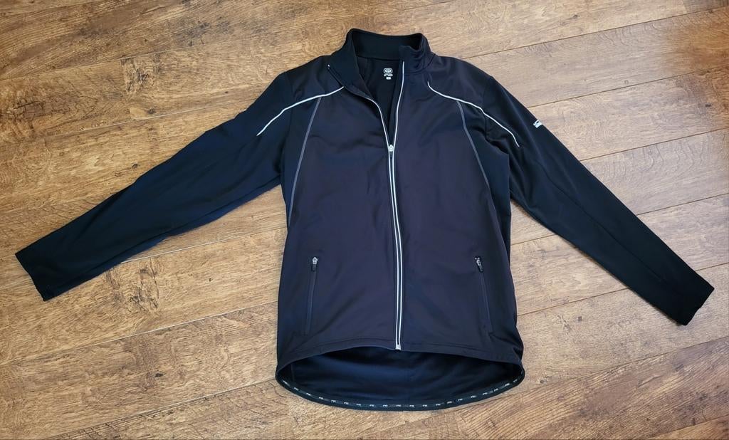 Wielrenners jas NIET getailleerd. Kleur zwart., Ophalen of Verzenden, Zo goed als nieuw, Kleding