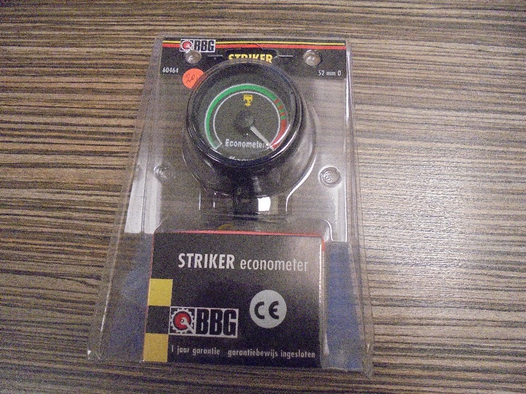52 mm in of opbouw econometer nos equus/VDO look, Ophalen of Verzenden, Nieuw, Skoda