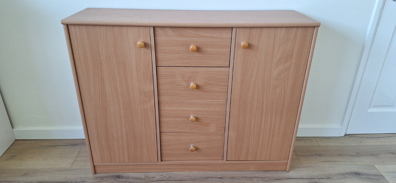 Dressoir, Huis en Inrichting, Ophalen, Met deur(en), Eikenhout, 50 tot 100 cm